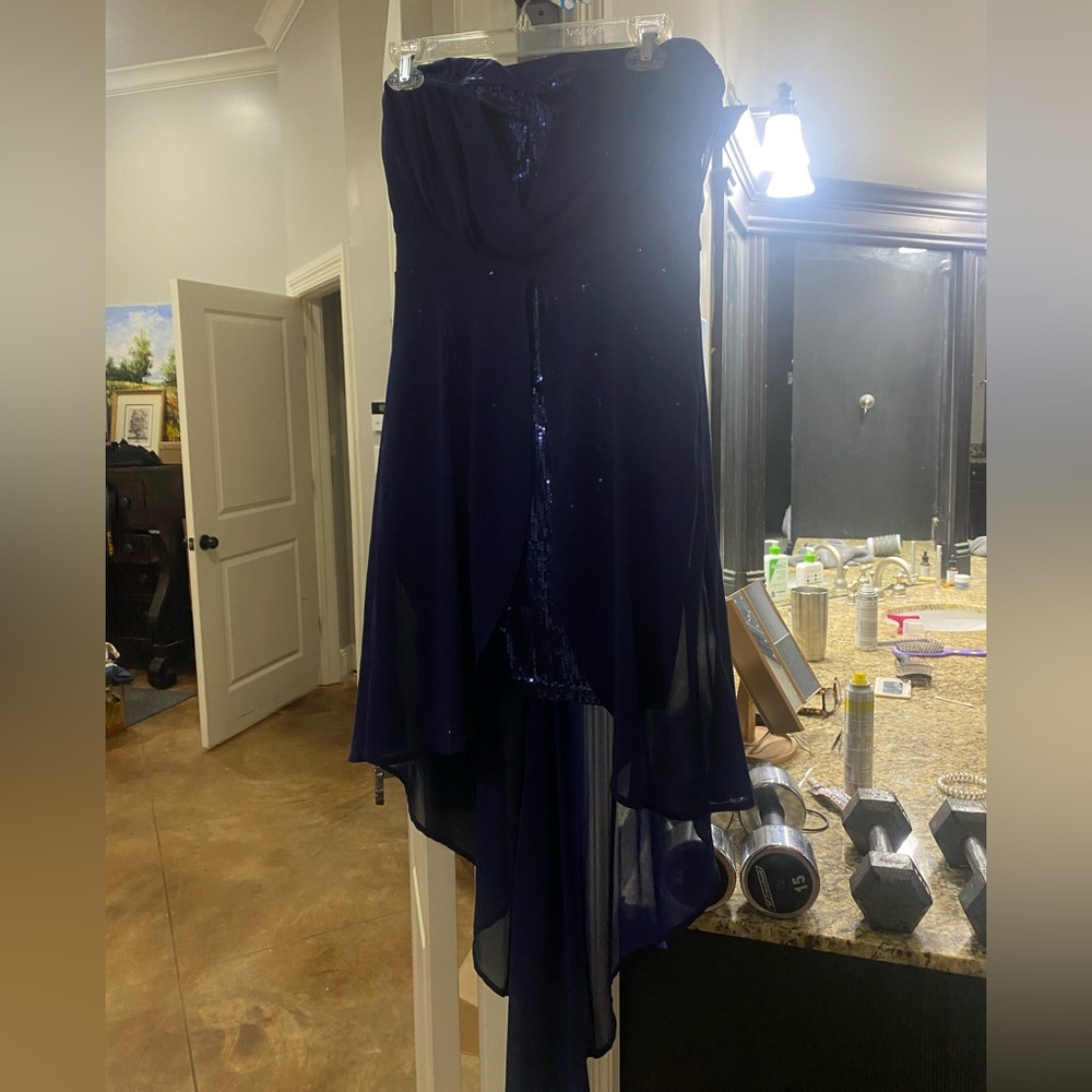 Navy Homecoming Dress